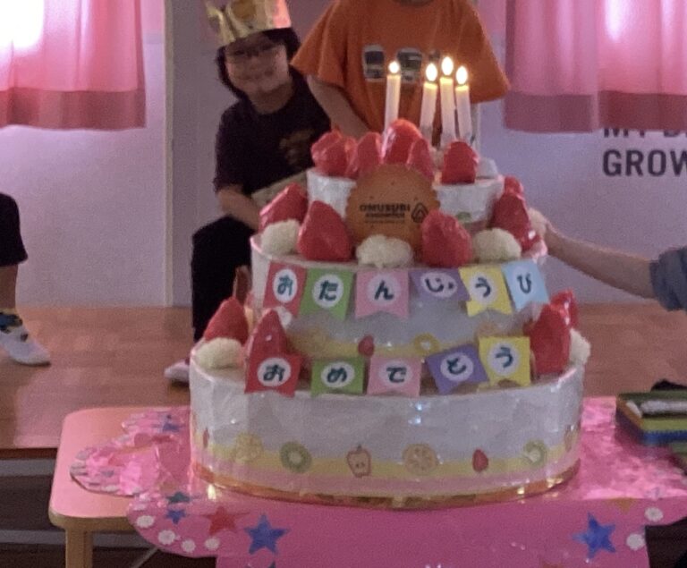 ５月の誕生会を開催しました🎂